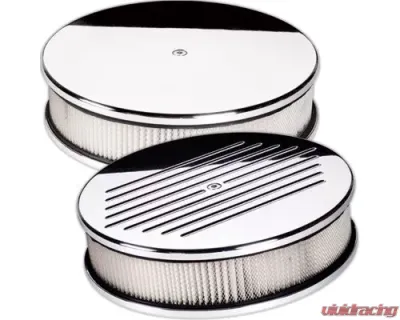 Billet Specialties 10" Round Ball Milled Air Cleaner - 15220