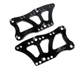 Billet Specialties Black Anodized LS Motor Swap Mounts