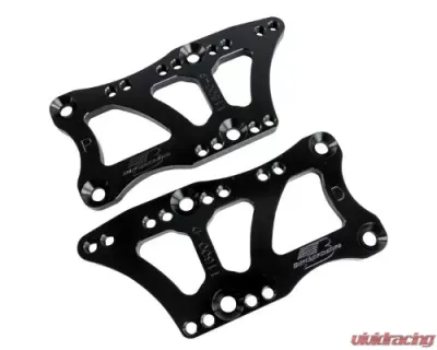 Billet Specialties Black Anodized LS Motor Swap Mounts - 11605