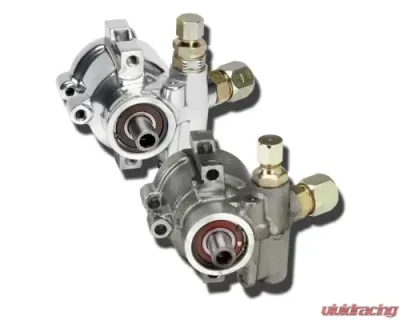 Billet Specialties Natural Cast Tru Trac Systems Power Steering Pump - 12020