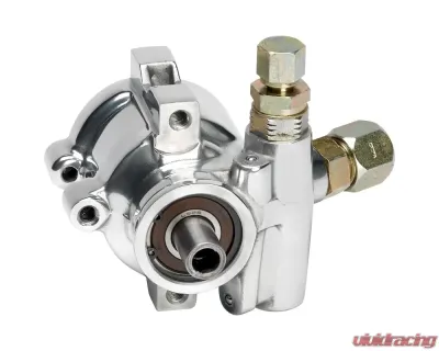 Billet Specialties Polished Tru Trac Systems Power Steering Pump - 12025