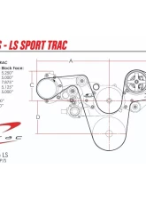 Billet Specialties LS Sport Trac Serpentine System w/ Air Conditioning                                     - 12500 - Image 4