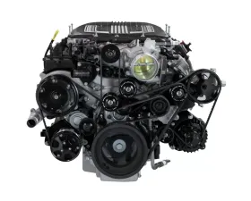 Billet Specialties Black Anodized Tru Trac Serpentine System with A/C & Power Steering LT4 Chevrolet