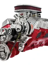 Billet Specialties Polished Tru Trac Serpentine System without A/C & Power Steering 348-409 Chevrolet                                     - 14425 - Image 2