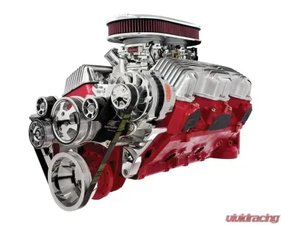 Billet Specialties Polished Tru Trac Serpentine System without A/C & Power Steering 348-409 Chevrolet - 14425