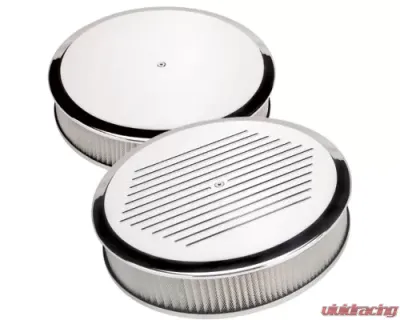 Billet Specialties 14" Round Plain Air Cleaner - 15829