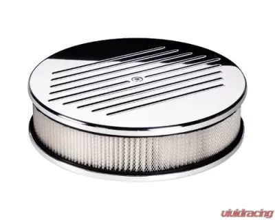 Billet Specialties 10" Round Ball Milled Air Cleaner - 15220