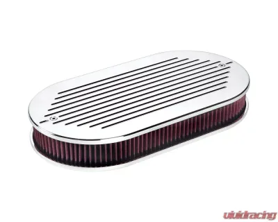 Billet Specialties Dual Quad Ball Milled Air Cleaner - 15520