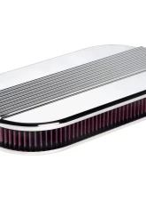 Billet Specialties Dual Quad Ribbed Air Cleaner                                     - 15650 - Image 2