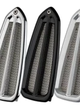 Billet Specialties Black Anodized Door Jamb Vent (Pair) Chevrolet Camaro | Pontiac Firebird 1968-1969                                     - BLK171100 - Image 2