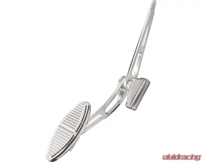 Billet Specialties Polished Oval Gas Pedal Assembly - 199130