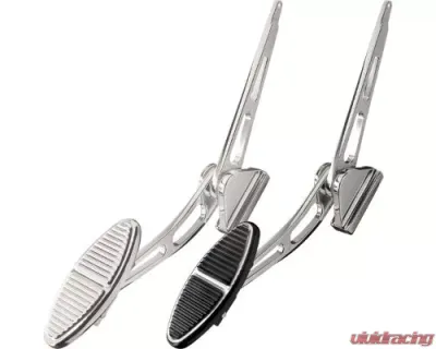 Billet Specialties Polished Oval Gas Pedal Assembly - 199130