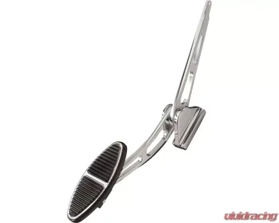 Billet Specialties Black Anodized Oval Gas Pedal Assembly - 199135
