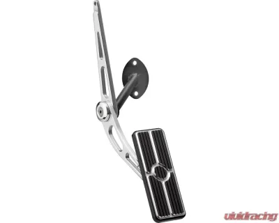 Billet Specialties Black Anodized Tri-Five Gas Pedal Assembly Chevrolet 1955-1957 - 199155