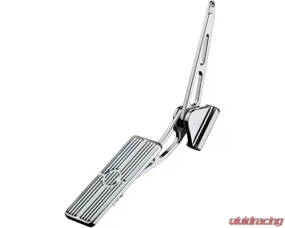 Billet Specialties Universal Polished Large Rectangle Gas Pedal Assembly - 199170