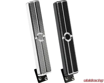 Billet Specialties Black Anodized Tri-Five Floor Mount Gas Pedal Assembly Chevrolet 1955-1957 - 199255