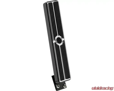 Billet Specialties Black Anodized Tri-Five Floor Mount Gas Pedal Assembly Chevrolet 1955-1957 - 199255