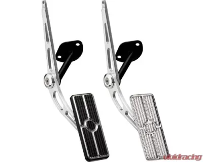 Billet Specialties Black Anodized Gas Pedal Assembly Chevrolet Camaro | Pontiac Firebird 1967-1969 - 199165