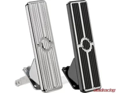 Billet Specialties Universal Black Anodized Floor Mount Gas Pedal Assembly - 199275