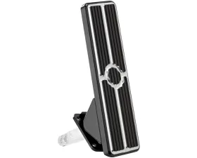 Billet Specialties Universal Black Anodized Floor Mount Gas Pedal Assembly