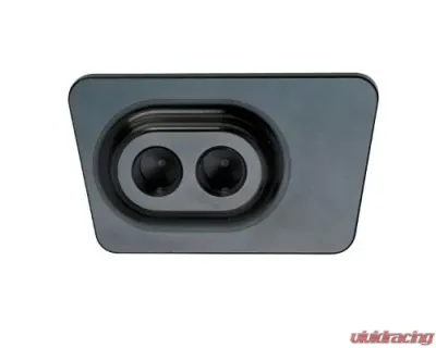 Billet Specialties Black Anodized Rectangle Brake/Clutch Pedal Pad - 199315