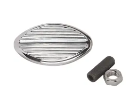 Billet Specialties Polished Oval Street Rod Brake/Clutch Pedal