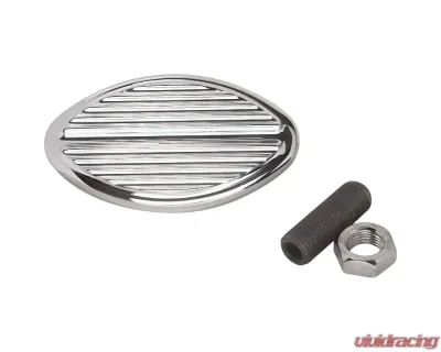 Billet Specialties Polished Oval Street Rod Brake/Clutch Pedal - 199330