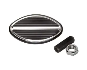 Billet Specialties Black Anodized Oval Street Rod Brake/Clutch Pedal
