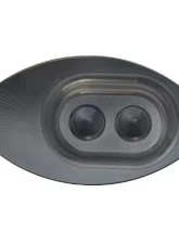 Billet Specialties Black Anodized Oval Street Rod Brake/Clutch Pedal                                     - 199335 - Image 2