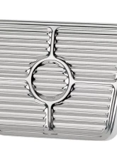 Billet Specialties Polished Brake/Clutch Pedal Pad Chevrolet Camaro | Pontiac Firebird 1967-1969                                     - 199360 - Image 2