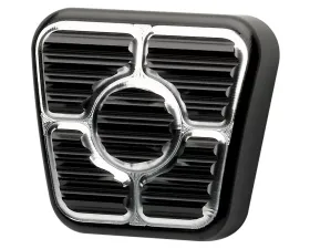 Billet Specialties Black Anodized E-Brake Pedal Pad Full Size Chevrolet 1958-1964