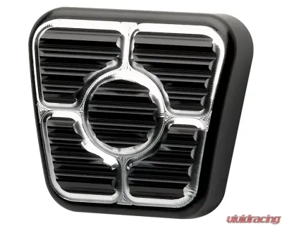 Billet Specialties Black Anodized E-Brake Pedal Pad Full Size Chevrolet 1958-1964 - 199645