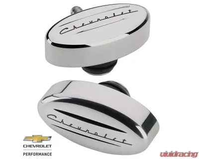 Billet Specialties Retro Chevrolet Polished 1-1/4" Valve Cover Hole PCV Breather - 21923