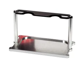 Billet Specialties Black/Clear Anodized Optima Battery Mount