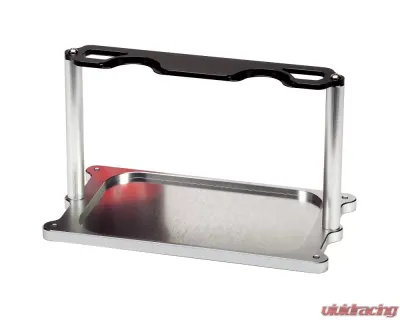 Billet Specialties Black/Clear Anodized Optima Battery Mount - 248910