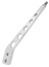Billet Specialties 10" Polished Tremec Bent Outlaw Shift Lever                                     - 266110 - Image 3