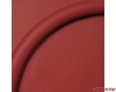 Billet Specialties 14" Red Leather Half Wrap Ring - 29005