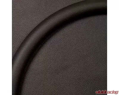 Billet Specialties 14" Black Leather Half Wrap Ring - 29008