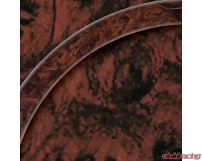 Billet Specialties 14" Simulated Burl Wood Half Wrap Ring - 29012