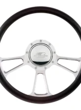 Billet Specialties 14" VinTec Half Wrap Steering Wheel                                     - 30425 - Image 2