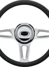 Billet Specialties 14" Interceptor Half Wrap Steering Wheel                                     - 30595 - Image 2