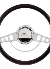 Billet Specialties 14" Classic Half Wrap Steering Wheel                                     - 30725 - Image 2
