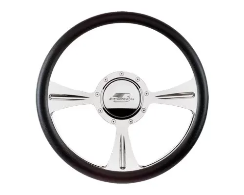 Billet Specialties 14" GTX-01 Half Wrap Steering Wheel - 30935