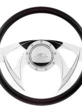Billet Specialties 14" Sniper Half Wrap Steering Wheel                                     - 30955 - Image 2