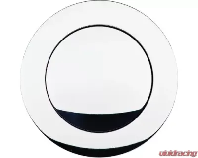 Billet Specialties Plain Polished (Large) Horn Button - 32125