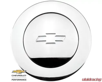 Billet Specialties Bowtie Polished (Large) Horn Button - 32325