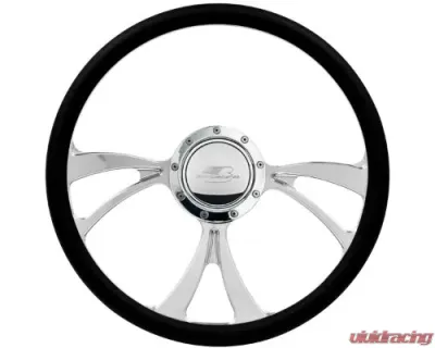 Billet Specialties 15.5" BLVD 04 Half Wrap Steering Wheel - 34004
