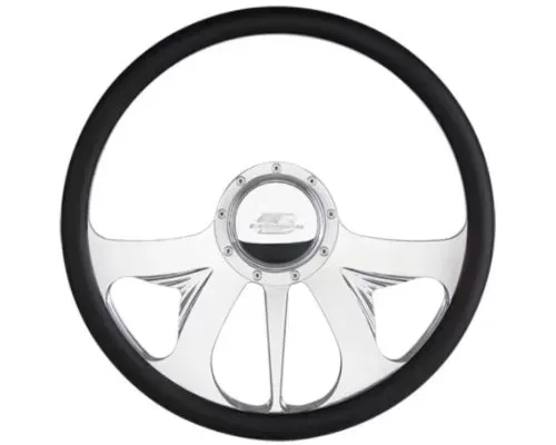 Billet Specialties 15.5" 3D Half Wrap Steering Wheel - 34045