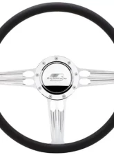 Billet Specialties 15.5" HollowPoint Half Wrap Steering Wheel                                     - 34120 - Image 2