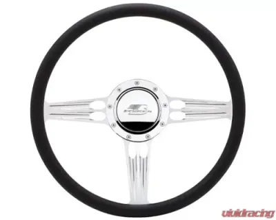 Billet Specialties 15.5" HollowPoint Half Wrap Steering Wheel - 34120